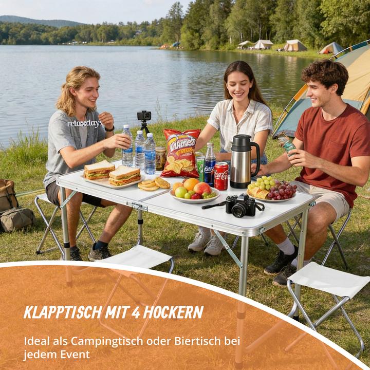 Actual product image Relaxdays camping set