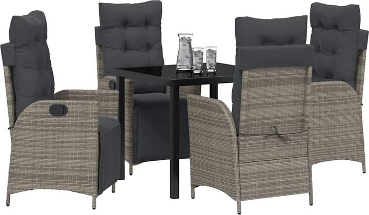 Produktbild vidaXL Garten Essgruppe (80 x 80 x 73 cm)