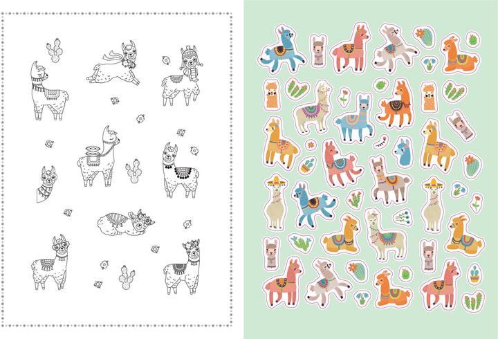 Produktbild Stickerbuch Lustige Tiere I Über 1000 Sticker