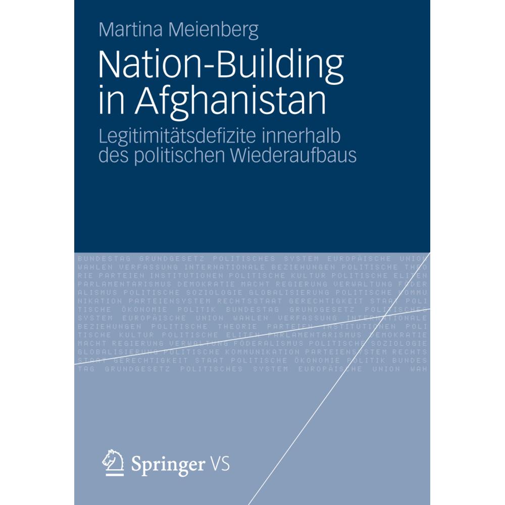 Thumbnail - Nation-Building in Afghanistan, Fachbücher von Martina Meienberg