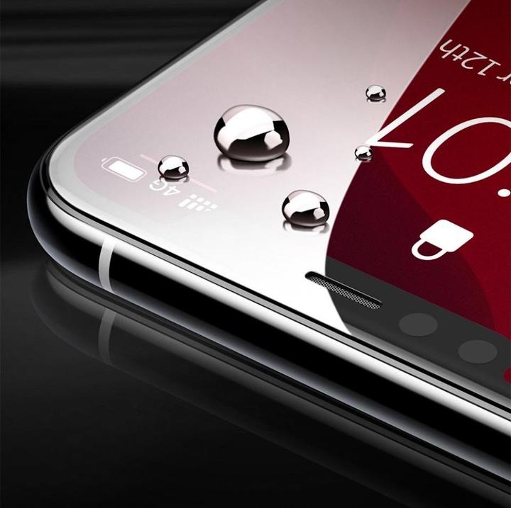 Actual product image Baseus 0.3mm Full-screen and Full-glass Tempered Glass Film(2pcspack+Pasting Artifact) for iP XS Max/11... (2 Piece, Apple iPhone XS Max, Apple iPhone 11 Pro Max)