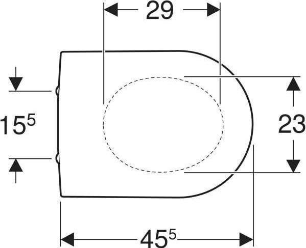 Actual product image Geberit iCon