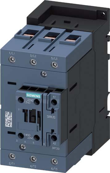 Produktbild Siemens Leistungsschütz 55kW 3S 220VAC 110A 3RT2047-1AP60