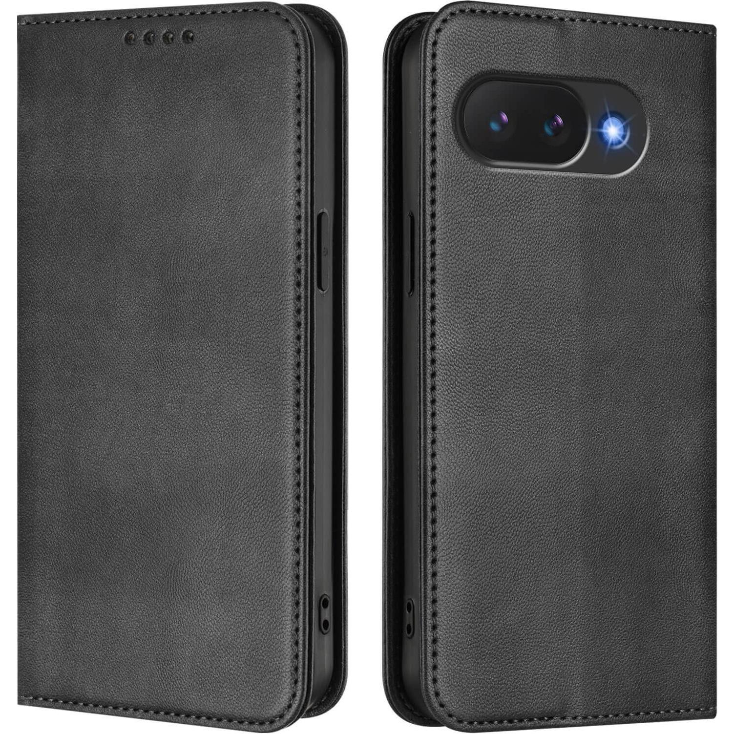 Cover-Discount Google Pixel 10a - Flip Case mit RFID Blocker (Google Pixel 10a), Cover smartphone, Nero