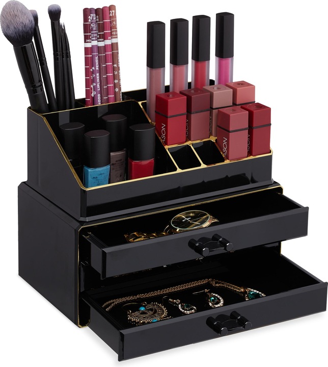 Actual product image Relaxdays Makeup Organizer