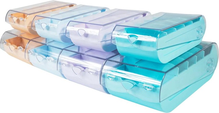 Actual product image Exacompta Card index box hinged lid (A8)