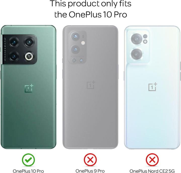 Produktbild Nalia Carbon-Look Silikon Hülle (OnePlus 10 Pro)