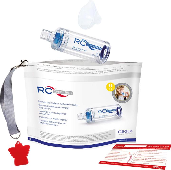 RC Chamber children 1-5 years with mask, 1 pc. Masks