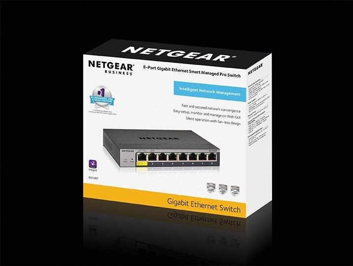 Image du produit Netgear GS108T-300PES (8 Ports)