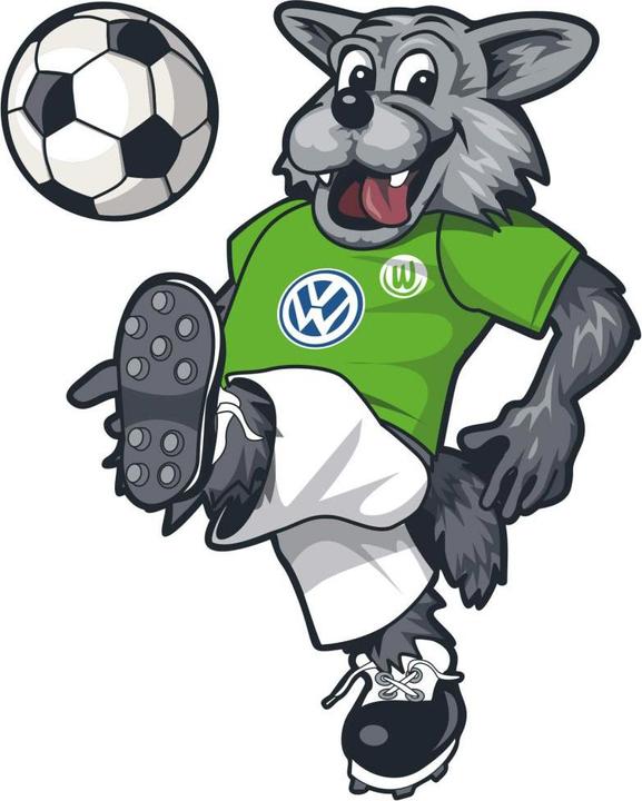 Actual product image VfL Wolfsburg Wölfi (80 x 100 cm)