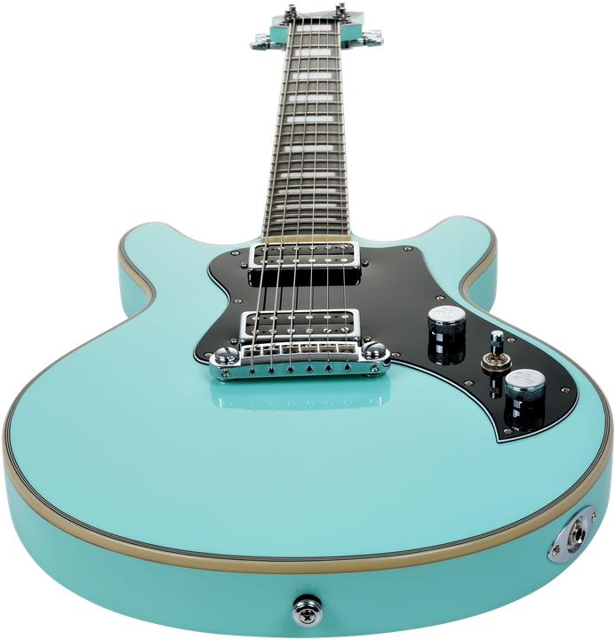 Produktbild Hagstrom E-Gitarre, Megin, Aged Sky Blue (E-Gitarre)