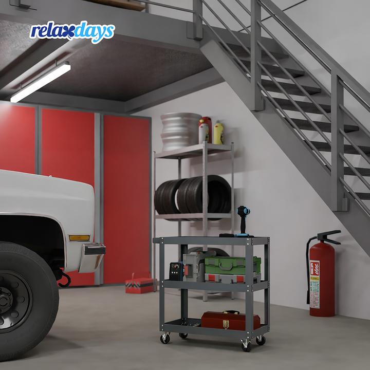 Produktbild Relaxdays Werkstattwagen
