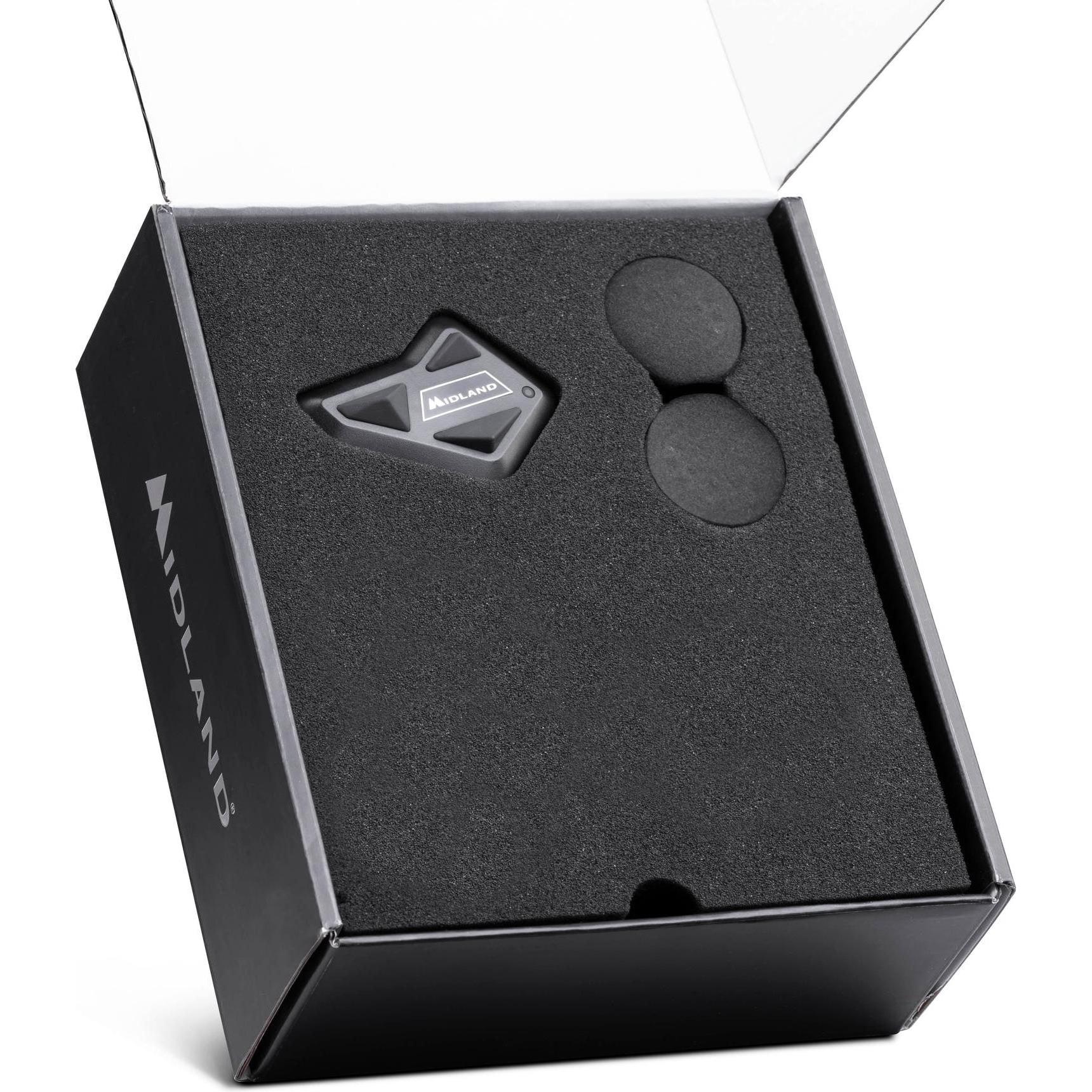 Thumbnail - Midland BT Mini Bluetooth Kommunikation, Einzelgerät (0.50 km), Walkie-Talkie, Schwarz