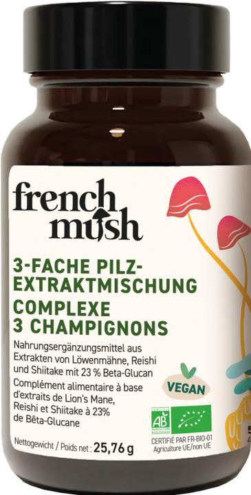 Produktbild French mush Lion's Mane (56 Stück, Kapseln, 25.76 g)