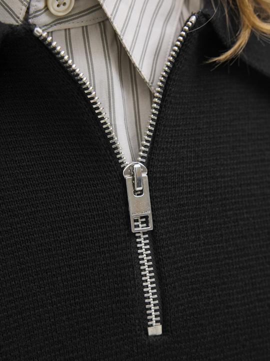 Produktbild Jack & Jones Jprblamilano Stitch Knit Zip Polo Sn (XS)