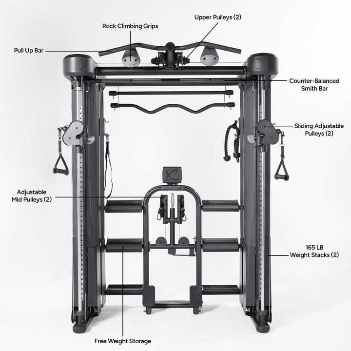 Actual product image Inspire FT2 PRO Functional Trainer Strength station Smith Machine