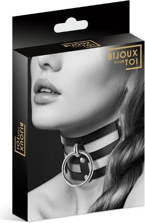 Image du produit Bijoux Pour Toi Collier Fetish large avec anneau -
