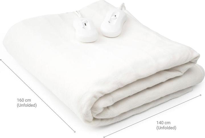 Produktbild InnovaGoods Elektrisches Wärmeunterbett für Doelbett Blewarm 60+60 W 140 x 160 cm (140 x 160 cm)