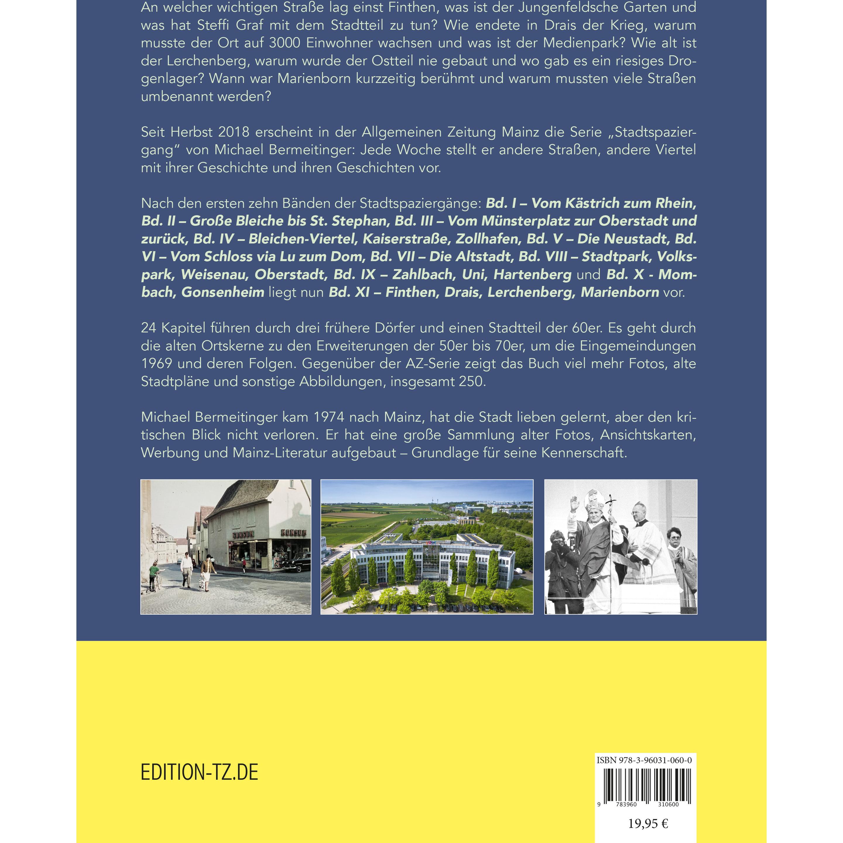 Thumbnail - Bermeitinger:Mainzer Stadtspaziergänge, Fachbücher von Michael Bermeitinger