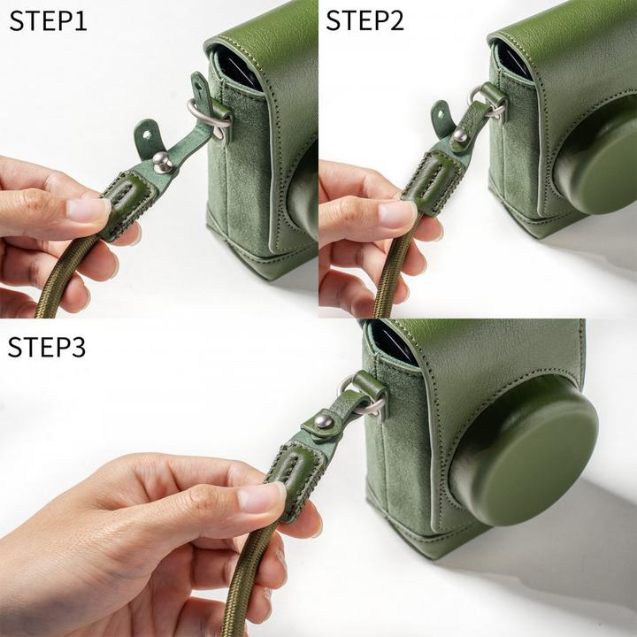 Produktbild SmallRig Leather Case Kit für X half Grün