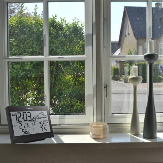 Produktbild Ventus W220 digital weather station Black Battery