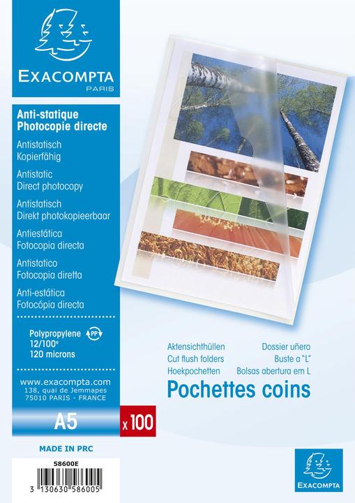 Produktbild Exacompta Hüllen und Taschen (A5, 1x)