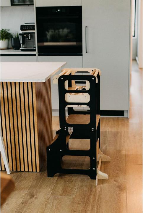 Image du produit Duck Woodworks klappbarer Lernturm und Hochstuhl