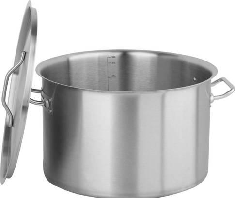 Produktbild Yato MITTLERE BECHER MIT EDELSTAHLDECKEL, 40X26CM 32L (40 cm, Kochtopf, Edelstahl)