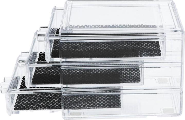 Immagine prodotto 5Five Portagioie trasparente con 3 cassetti