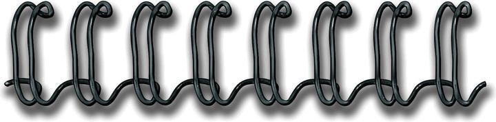 Image du produit Fellowes Peigne métallique 6mm, 34 boucles, noir, 100 pcs.