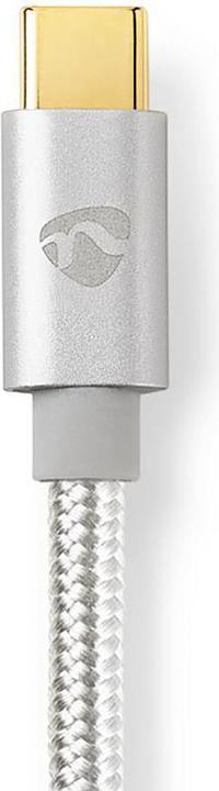 Produktbild Nedis Lightning ST -> USB-C ST 1.0m aluminium (Window-Box) (1 m, USB 2.0)