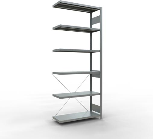 Actual product image Schulte Lagertechnik MULTIplus250 boltless bay system with cross brace