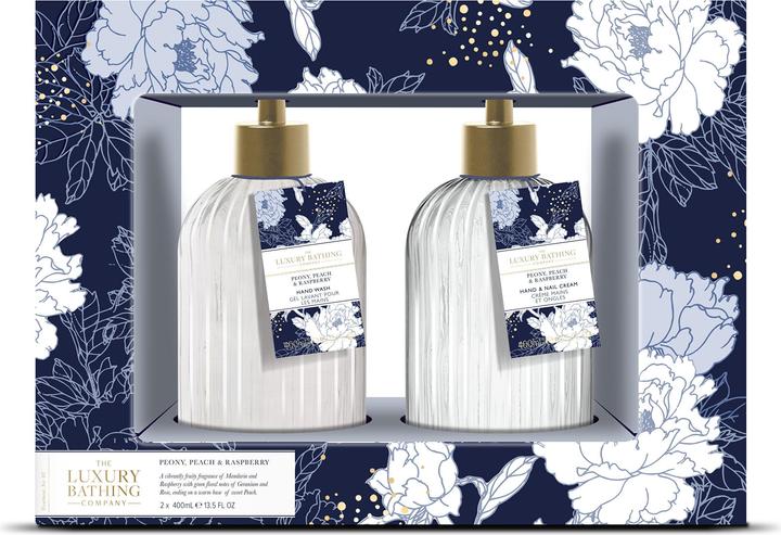 Grace Cole Peony. Peach & Raspberry Hand Care Gift Set 2 pcs