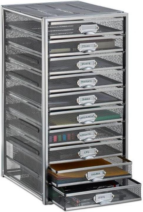Image du produit Relaxdays Schubladenbox (A4)