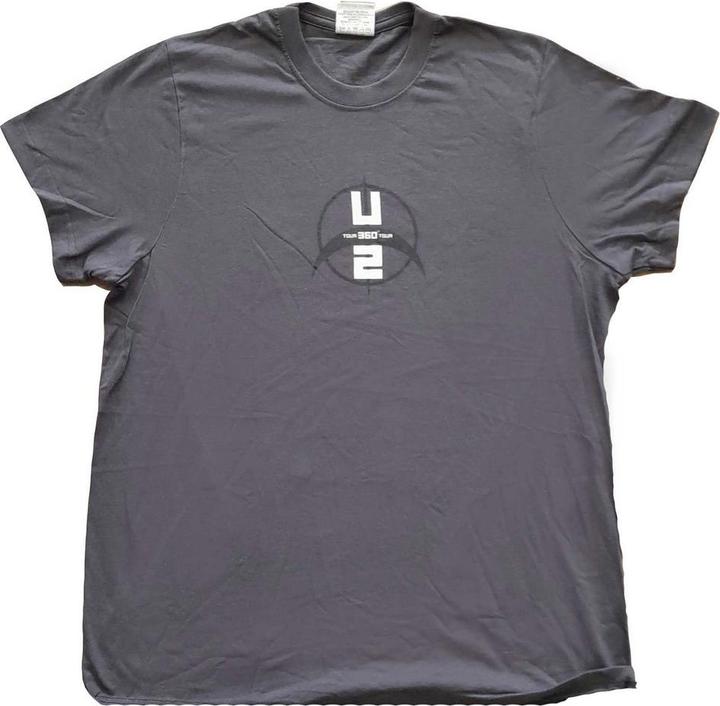 Produktbild Universal Textiles Erwachsene 360 Grad Tour Paris 2009 Rückseitendruck Baumwolle TShirt (M)