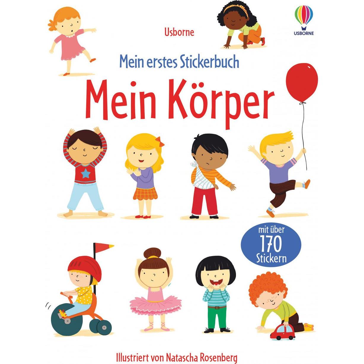 Usborne Publishing, Sticker, Mein erstes Stickerbuch: Mein Körper
