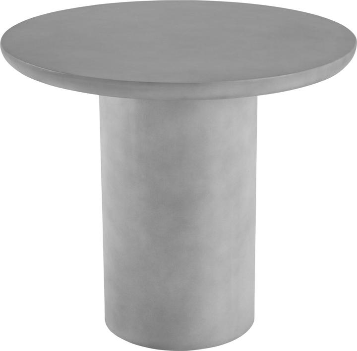 tectake Round garden table Talmi, for indoor & outdoor, 86.5x75.5cm (86.50 cm)