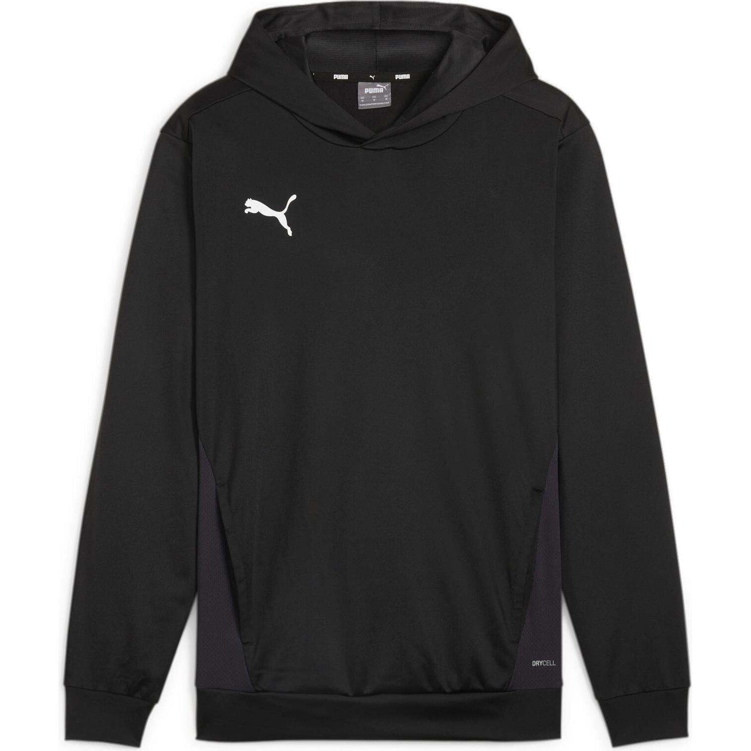 Puma, Herren, Pullover, teamGOAL Training Hoody M, Schwarz, (S)