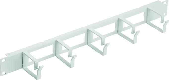 Actual product image Lanview 1U 19" CABLE ORGANIZER PANEL