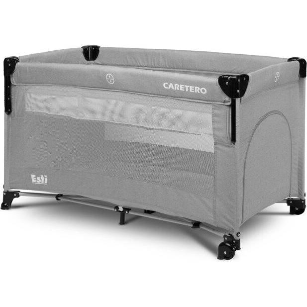 Caretero, Lettino da viaggio, łóżeczko Turystyczne Esti Grigio