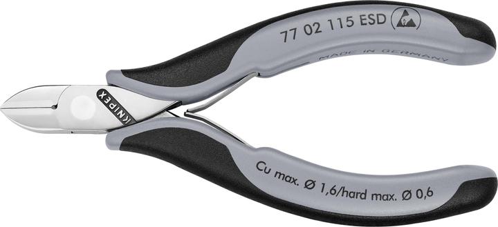 Actual product image Knipex Electronics Diagonal Cutter ESD (115 mm)
