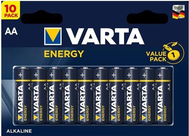 Image du produit Varta Energy Alkaline Mignon 10xAA / 1,5V / 10 blisters (10 pcs, AA, 2800 mAh)