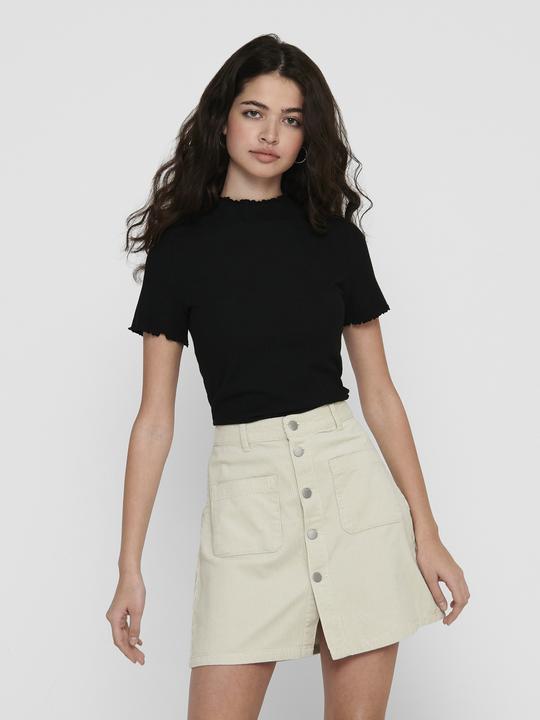 Immagine prodotto Only Top con colletto rialzato e maniche corte (XS)