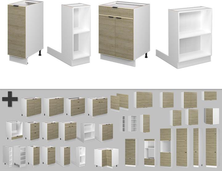 Produktbild Vicco Kücheninsel Fame-Line (60 x 82 x 82 cm)