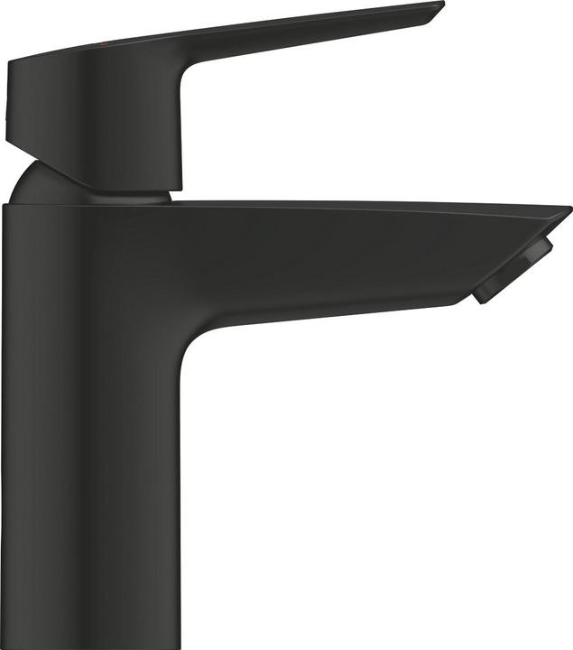 Actual product image Grohe - Mat Zwarte wastafelmengkraan - Start S-size - Met waste