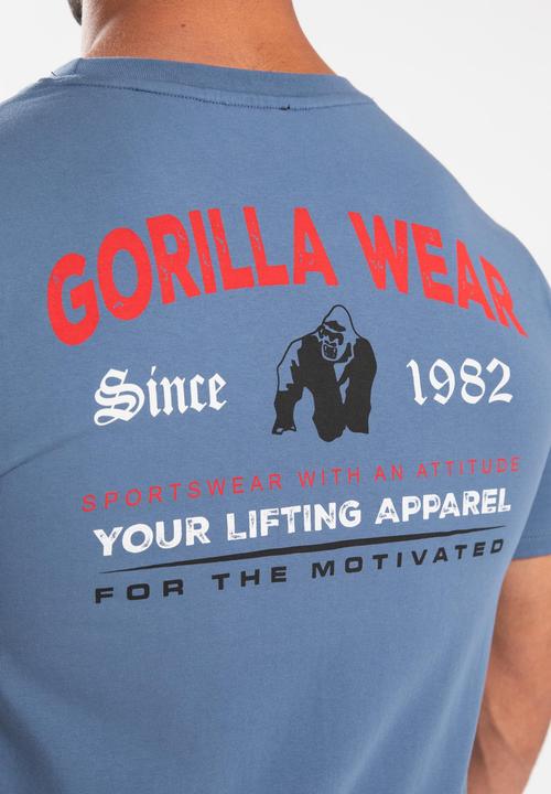 Produktbild Gorilla Wear Warren Shirt Blau (S)