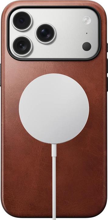 Actual product image Nomad Modern Leather Case - Lederhülle für iPhone Max, Horween Leder (Apple iPhone 17 Pro Max)