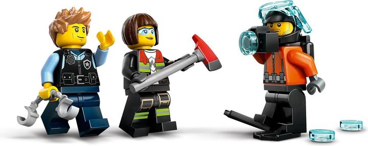 Produktbild LEGO Kombinationsset mit Hubschrauber, Löschauto und U-Boot (LEGO City)