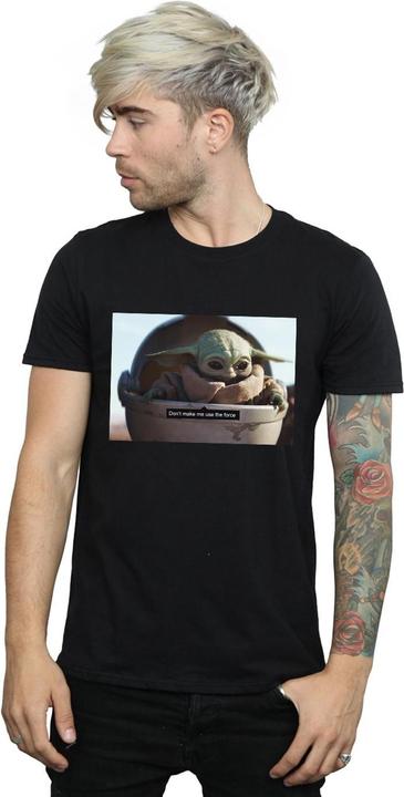 Immagine prodotto Star Wars The Mandalorian Don't Make Me Maglietta Uomo (3XL)