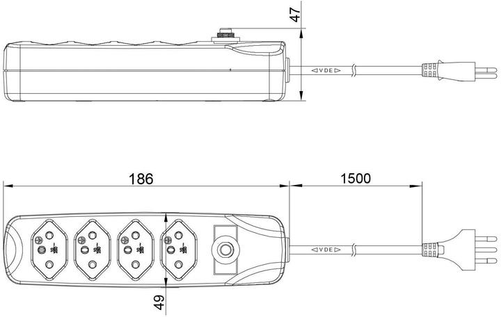 Produktbild Furber Power (4 x, Typ 13, 1.50 m)